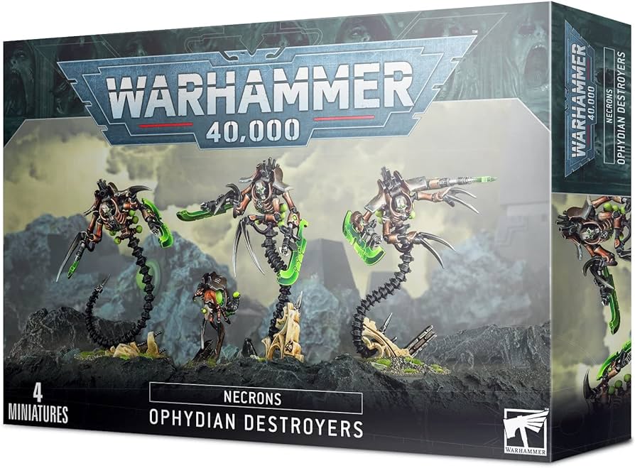 NECRONS OPHYDIAN DESTROYERS