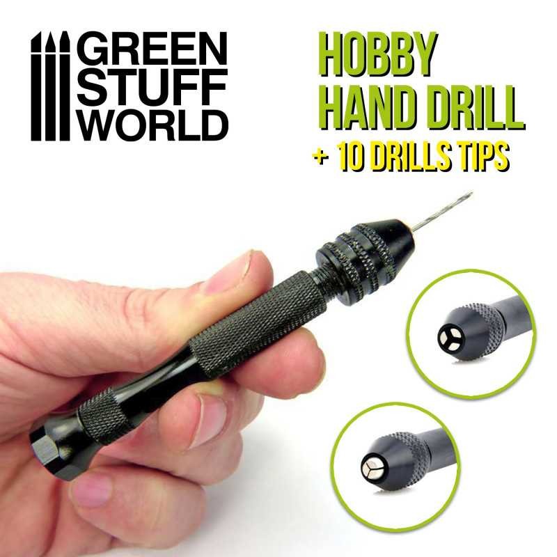 Hobby Hand Drill - Black Color