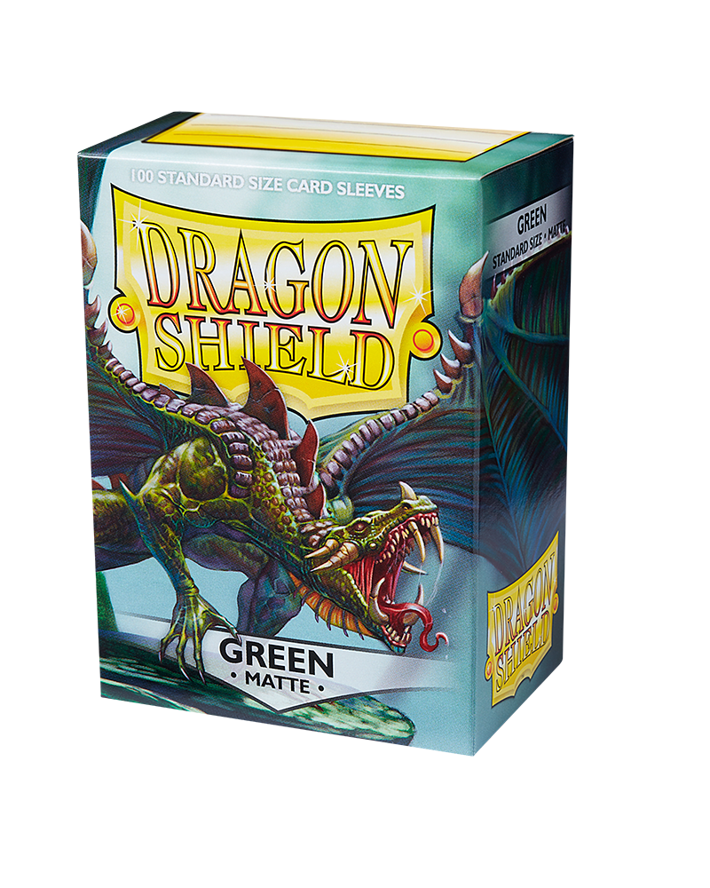 Dragon Shield Green Matte Sleeves