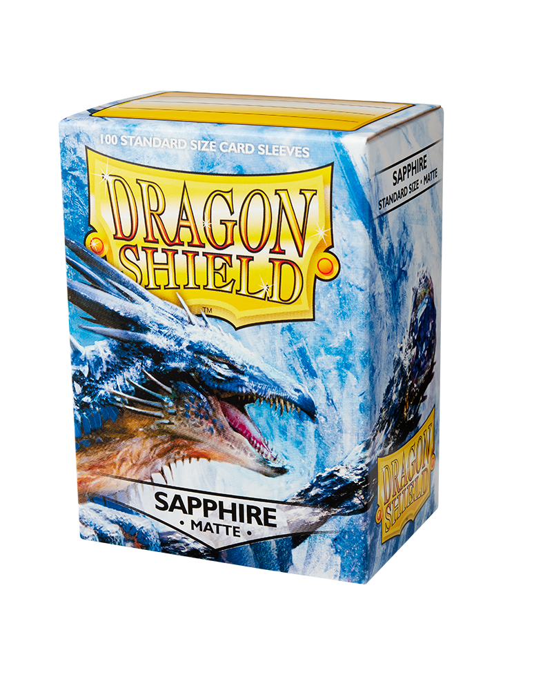 Dragon Shield Sapphire Matte Sleeves