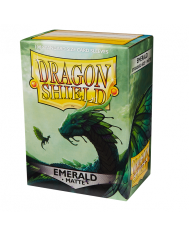 Dragon Shield Emerald Matte Sleeves