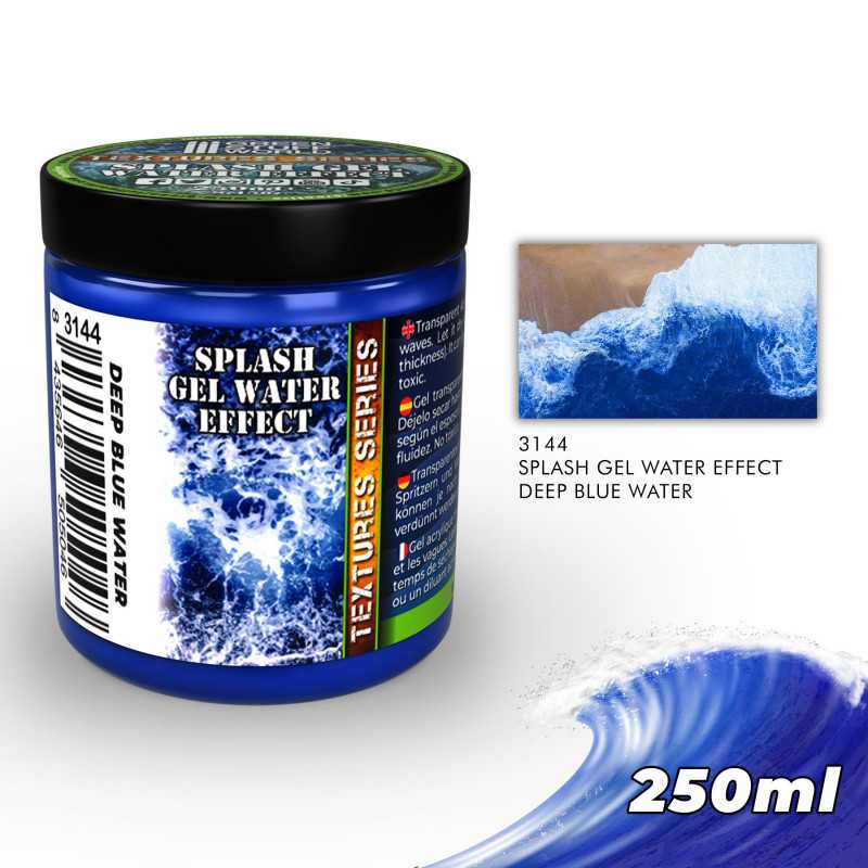 Water effect Gel-Deep Blue 250ml