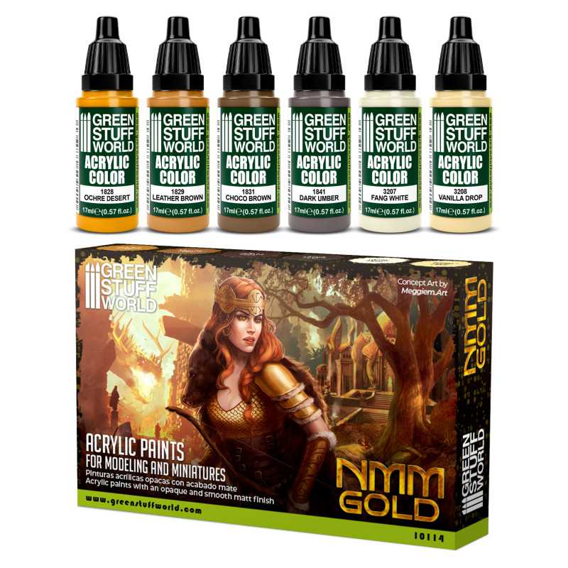 GSW Paint set - NMM Gold