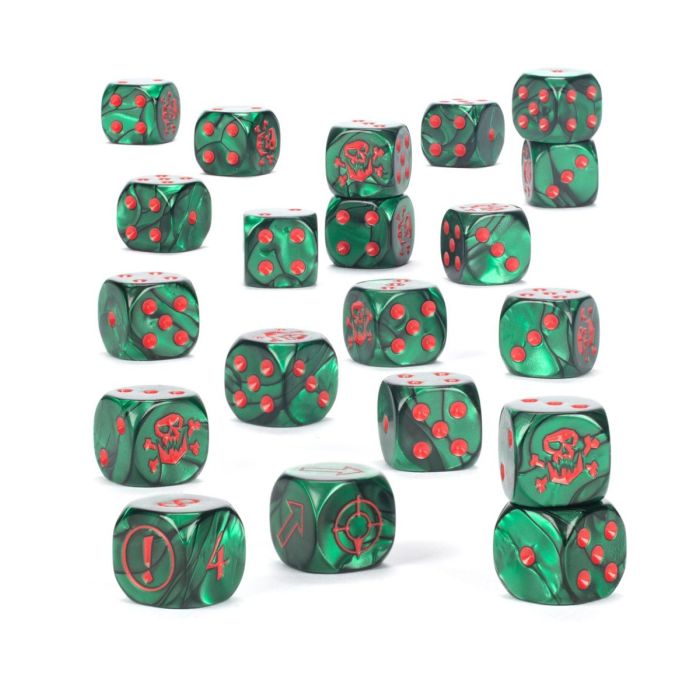 THE OLD WORLD:ORC & GOBLINTRIBE DICE