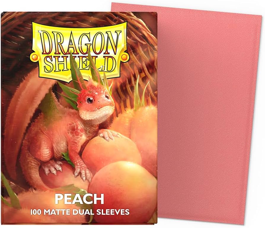 DRAGON SHIELD 100 MATTE DS : PEACH