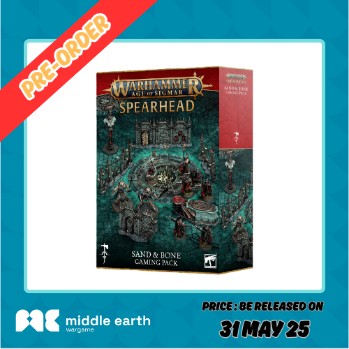 (PRE ORDER) AOS: SAND AND BONE GAMING PACK (ENG)