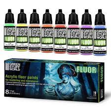 GSW ACRYLIC FLUOR PAINTS