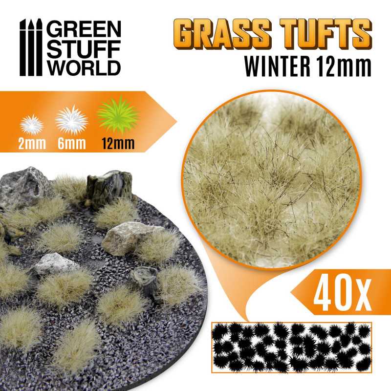 GSW GRASS TUFTS 12mm WINTER 12mm