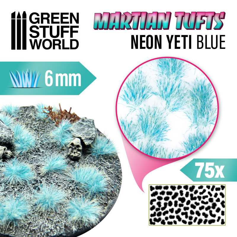 Martian Turf (Neon Yeti Blue)