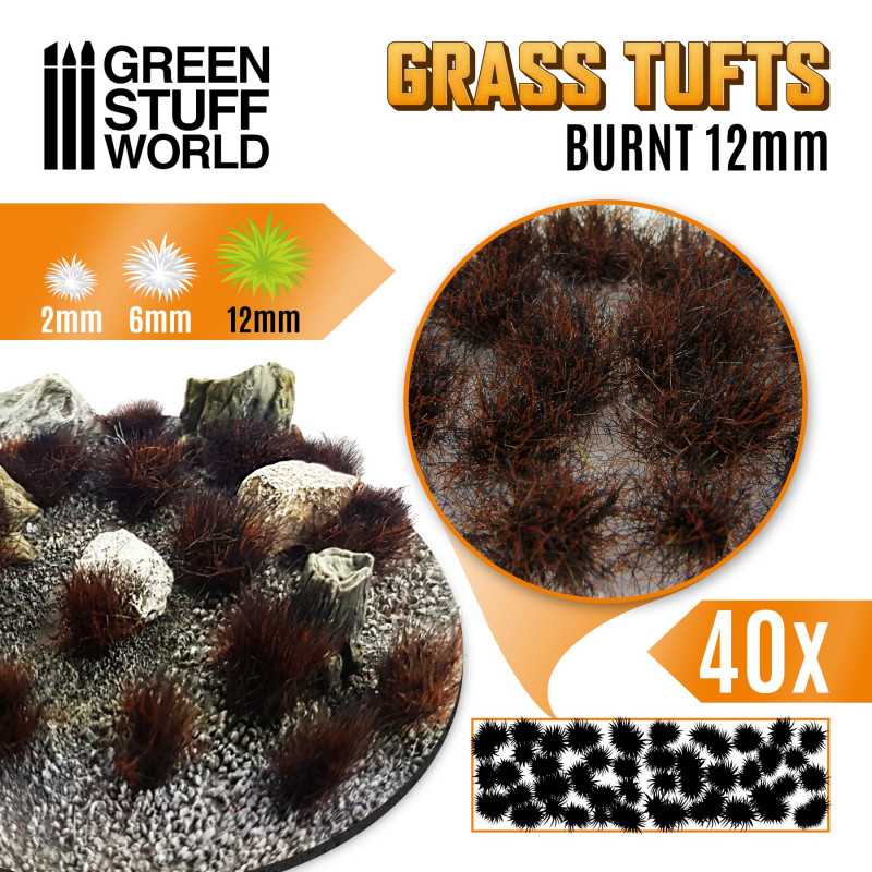 Grass Turf : Burnt 12mm