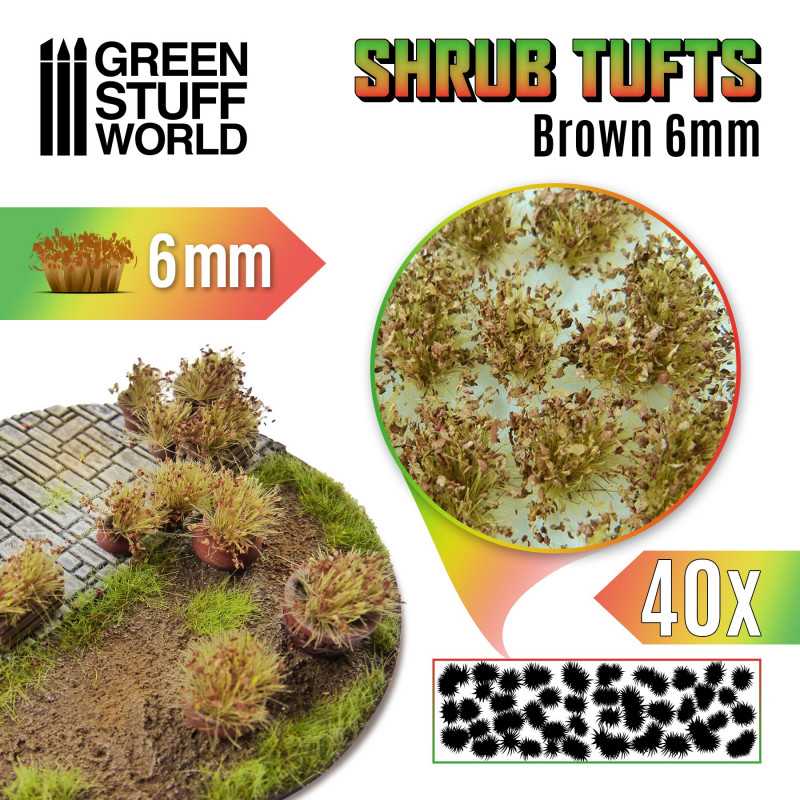 Shrub Turf : Brown Shrub 6mm