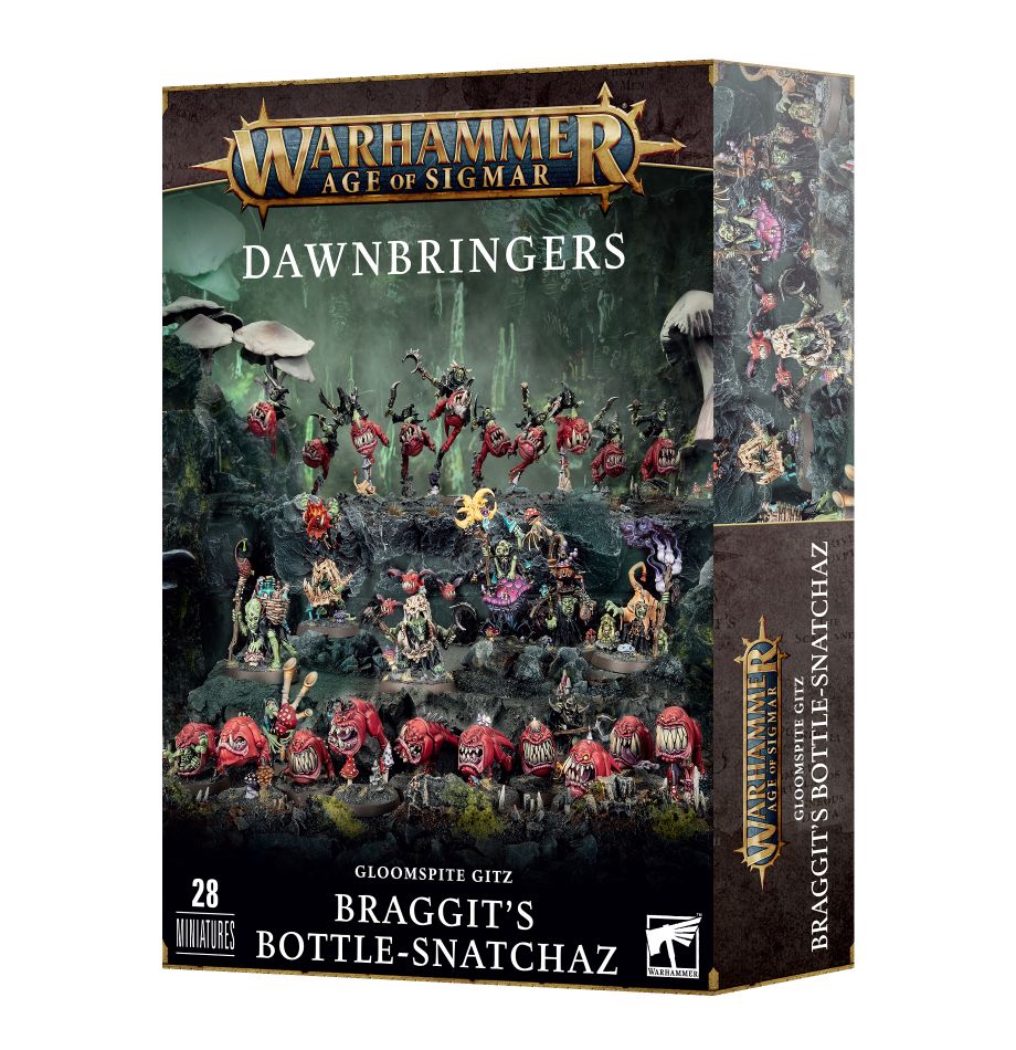 Dawnbringers- Gloomspite gitz Braggit's Bottle-snatchaz