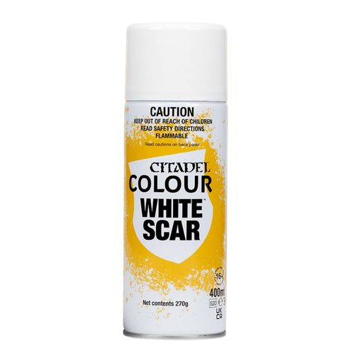 WHITE SCAR SPRAY PAINT (6-PACK) (ROW)