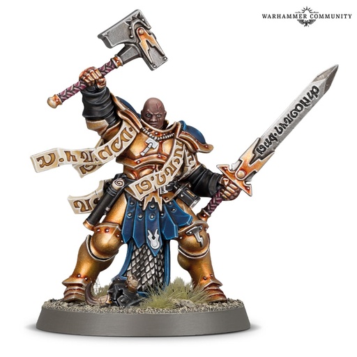 AOS Stormcast Eternals Knight-Questor Dacian Anvil