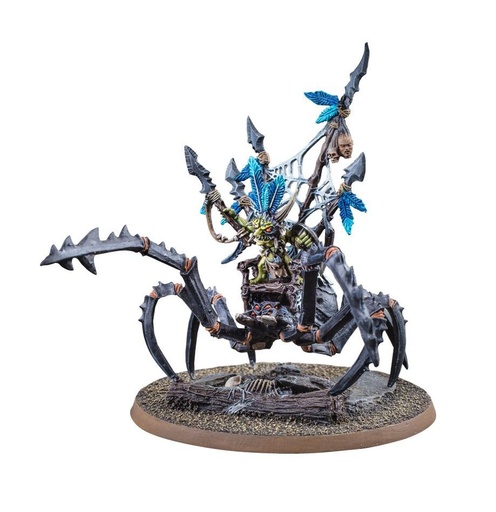 Spiderfang big boss on Gigantic spider