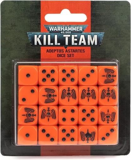 Kill team Adeptus Astartes dice set