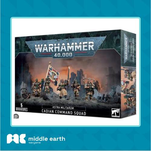 ASTRA MILITARUM: CADIAN COMMAND SQUAD