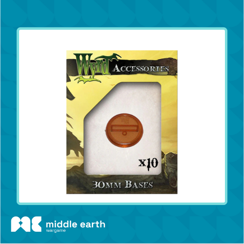 Wyrd Accessories : Rootbeer 30mm Translucent Bases