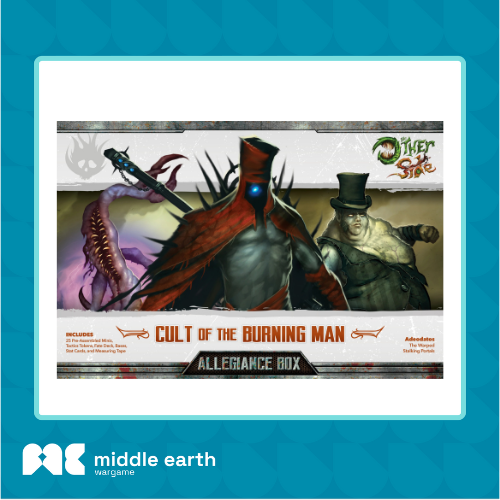 The Other Side : Allegiance : Cult of the Burning Man Allegiance Box