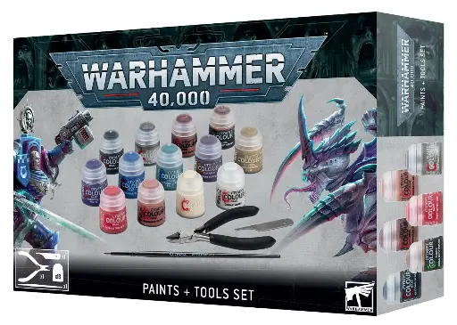 WH40k PAINTS+TOOLS SET