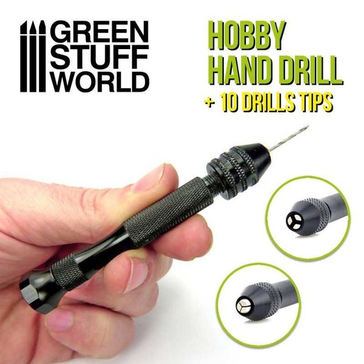 Hobby Hand Drill - Black Color