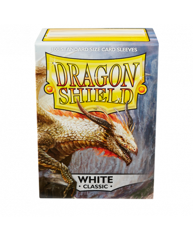 Dragon Shield White Classic Sleeves