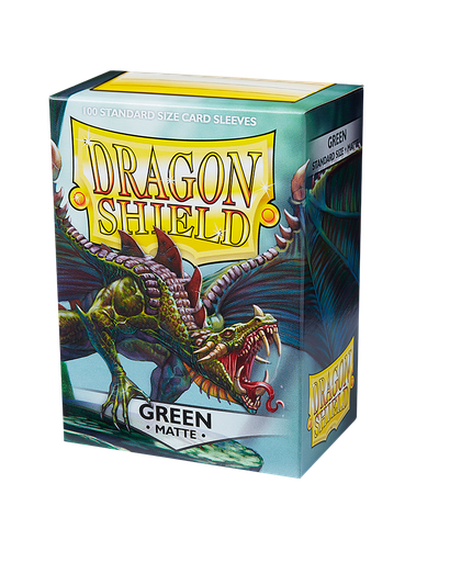 Dragon Shield Green Matte Sleeves