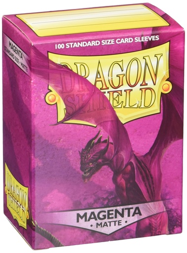 Dragon Shield Magenta Matte Sleeves
