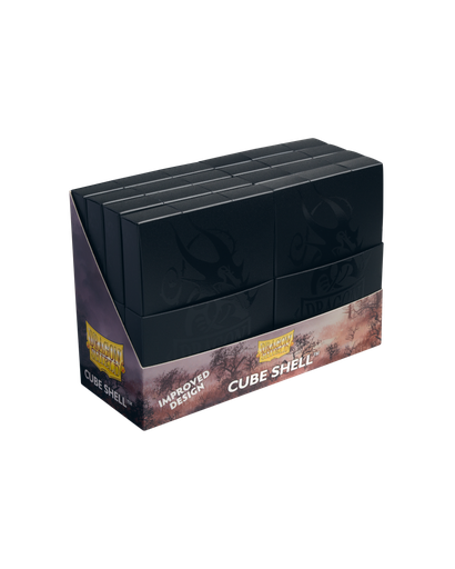 Dragon Shield Shadow Black cube Shell (Pack of Eight)