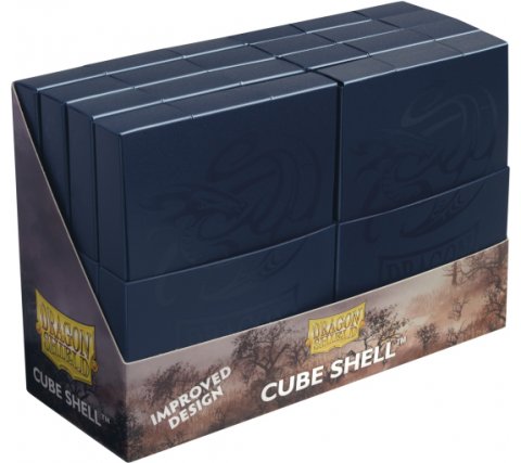 Dragon Shield Midnight Blue cube Shell(Pack of Eight)