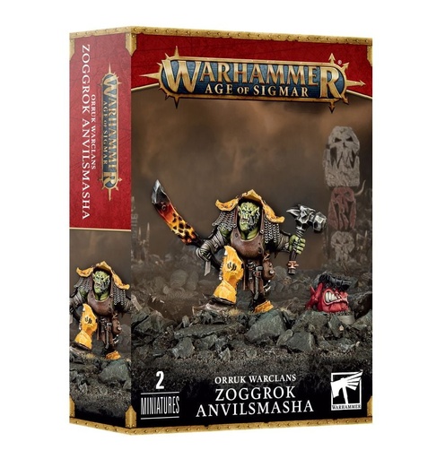 Warhammer Age of Sigmar : Orruk Warclans : Zoggrok Anvilsmasha