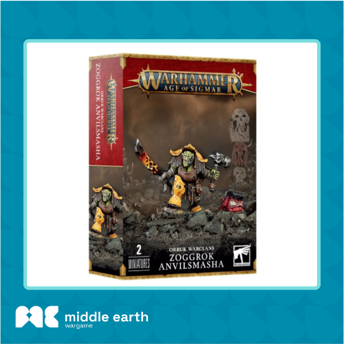 Warhammer Age of Sigmar : Orruk Warclans : Zoggrok Anvilsmasha