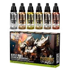 Paint set chrome
