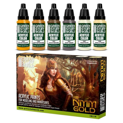 GSW Paint set - NMM Gold