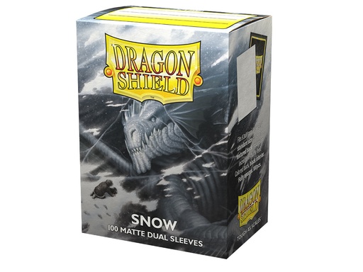 DRAGON SHIELD 100 MATTE DS : SNOW