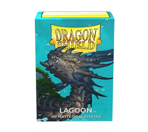 DRAGON SHIELD 100 MATTE DS : LAGOON