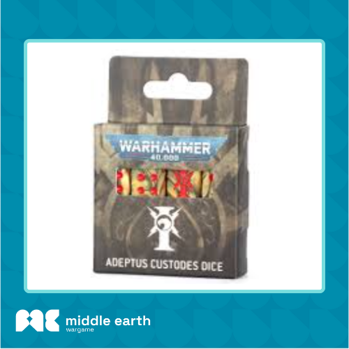 Warhammer 40000 : Adeptus Custodes Dice