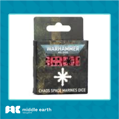 WARHAMMER 40000: CHAOS S/MARINES DICE