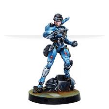 Patsy Garnett; Orc Troops Varuna Div. NCO (Submachine Gun)