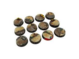 Terminus Bases; Round 25mm (5)