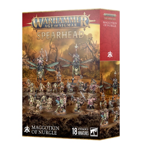 Warhammer AoS: Spearhead: maggotkin of Nurgle