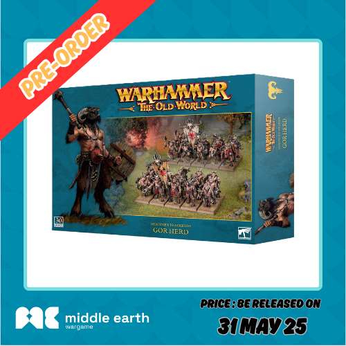 (PRE ORDER) BEASTMEN BRAYHERDS: GOR HERD