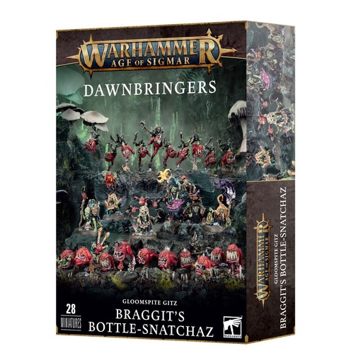 Dawnbringers- Gloomspite gitz Braggit's Bottle-snatchaz
